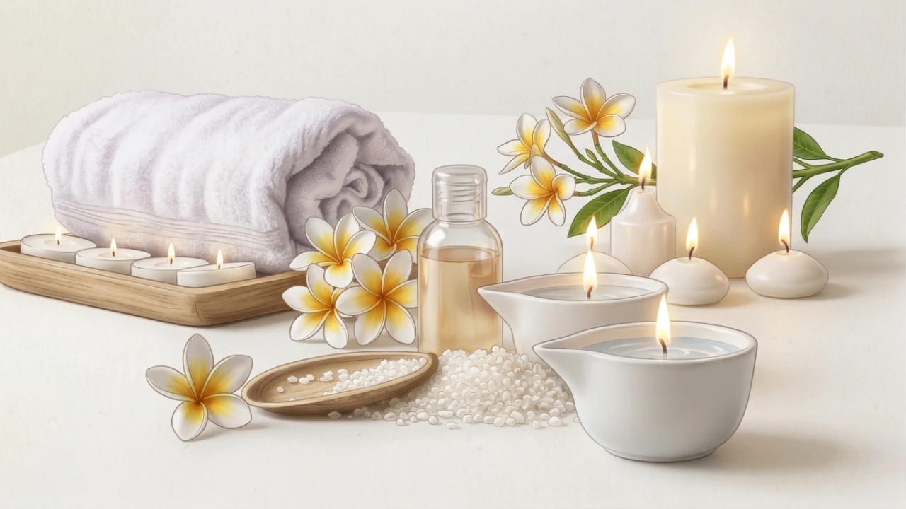 Candle Aroma Massage