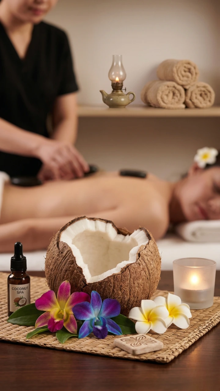 Coconut Oil Massage