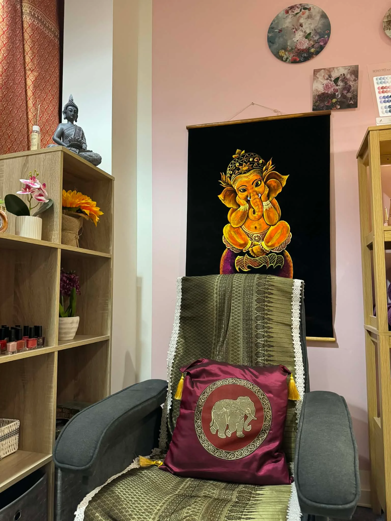 Innenraum und Dekoration bei Khun Koy Thai Massage